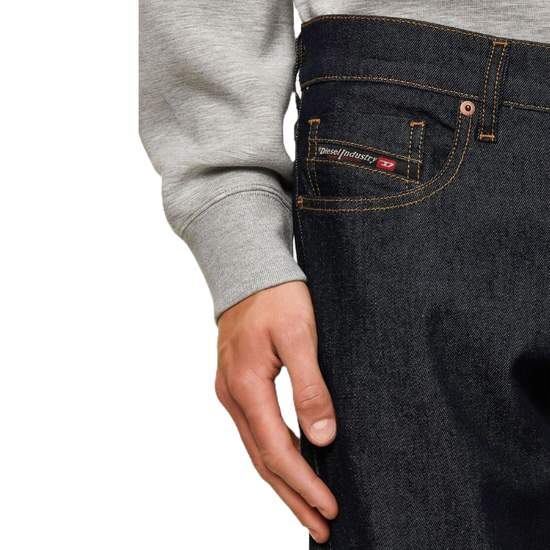Diesel Blue Lyocell Jeans for Effortless Elegance