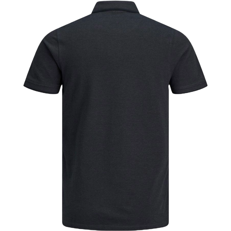Jack & Jones Grey Cotton Polo Shirt for Effortless Elegance