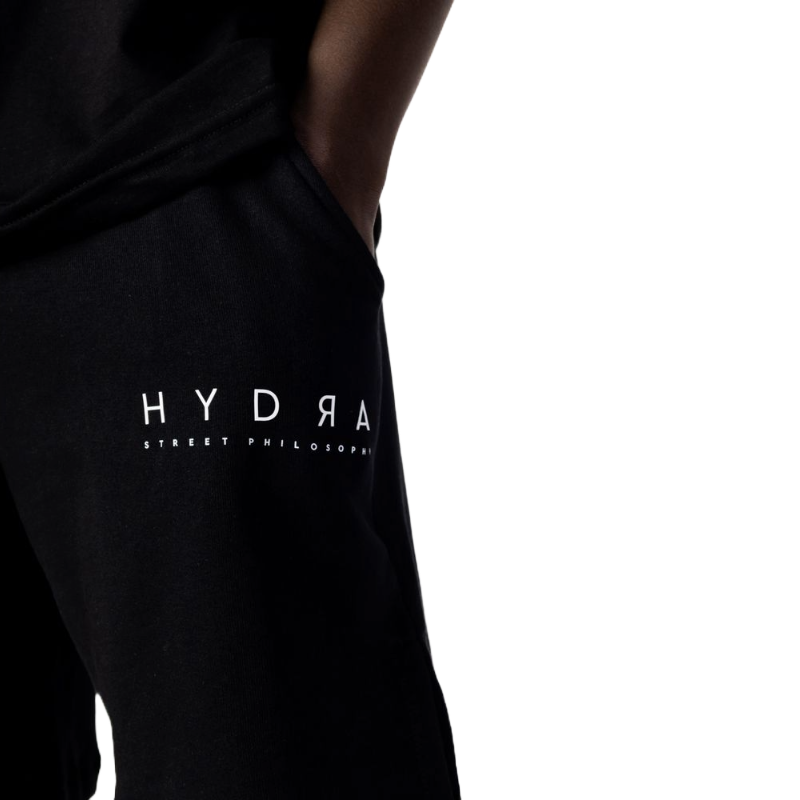 Hydra Clothing Black Cotton Sweatsuit for Elevated Comfort