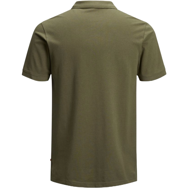 Jack & Jones Green Cotton Polo Shirt for Effortless Elegance