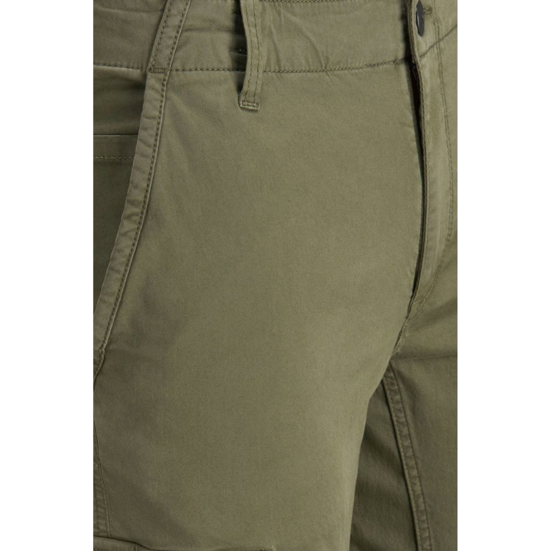 Jack & Jones Green Cotton Cargo Pants for Elevated Style