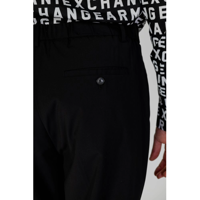 Antony Morato Black Wool Trousers for Timeless Sophistication