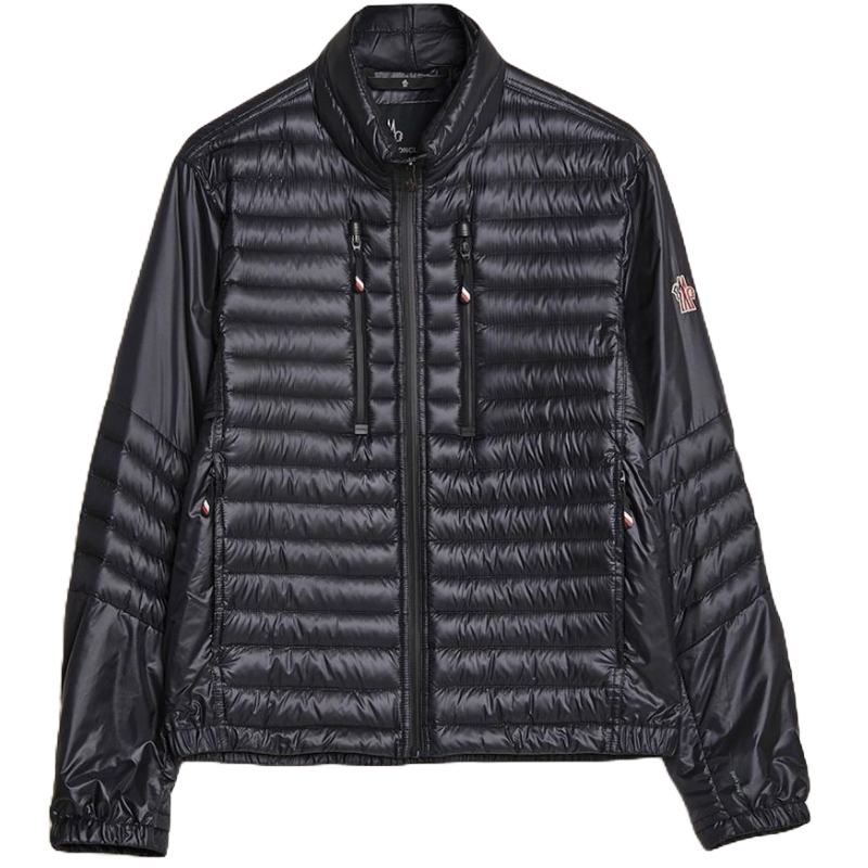 Moncler Black Down Jacket - Elegant Winter Essential Outerwear