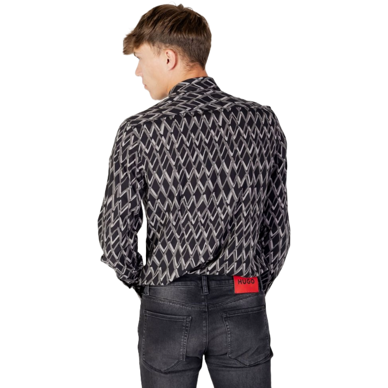 Antony Morato Black Cotton Shirt for Timeless Elegance