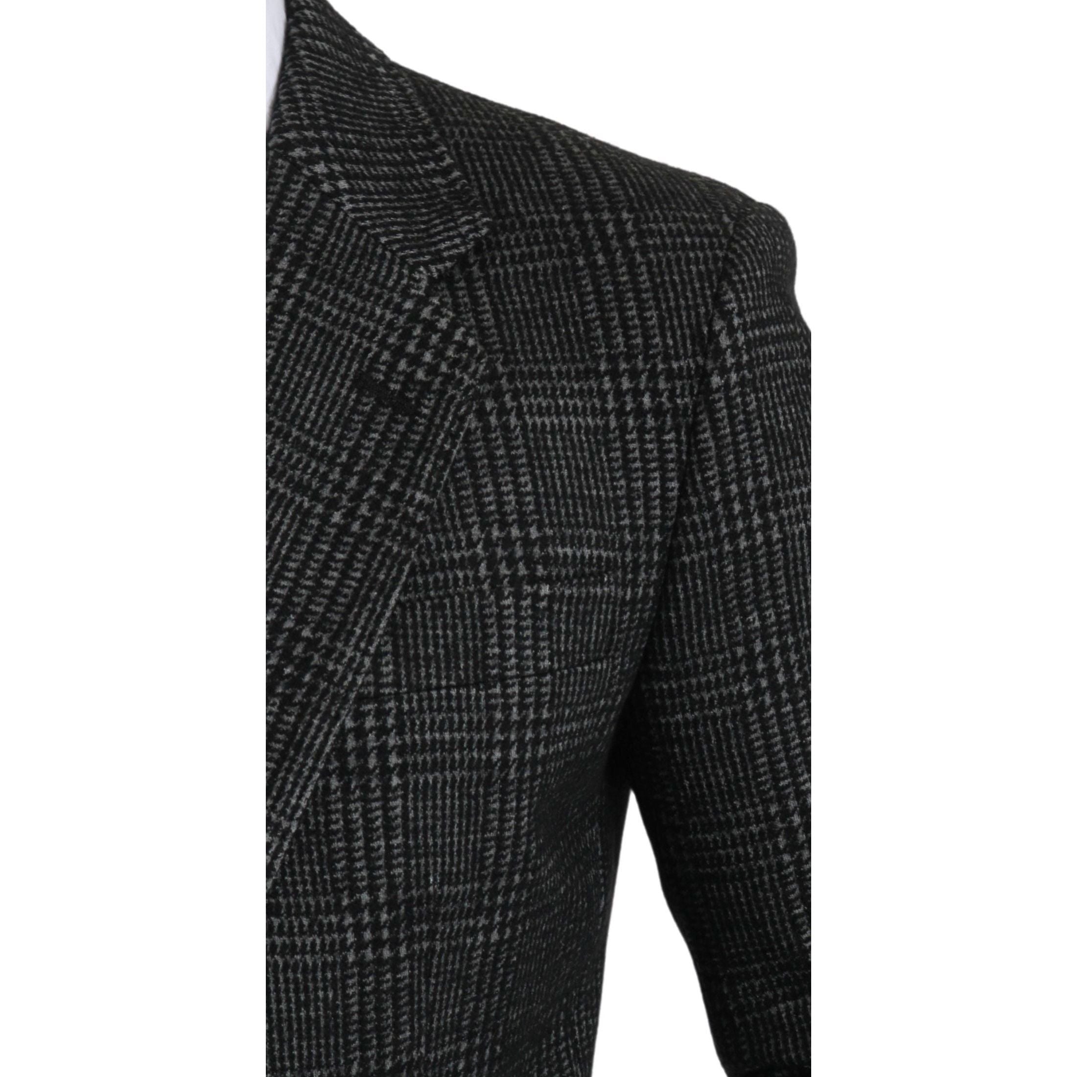 Dolce & Gabbana Gray Wool Cashmere Blazer