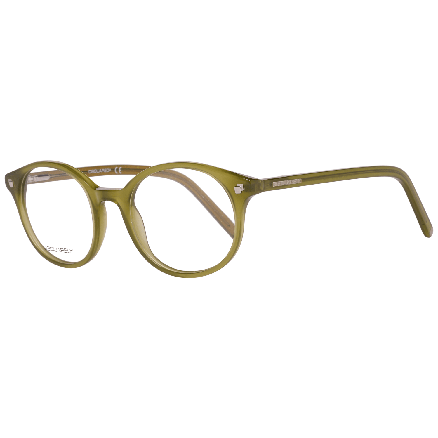 Dsquared² Chic Green Acetate Eyewear for Modern Elegance