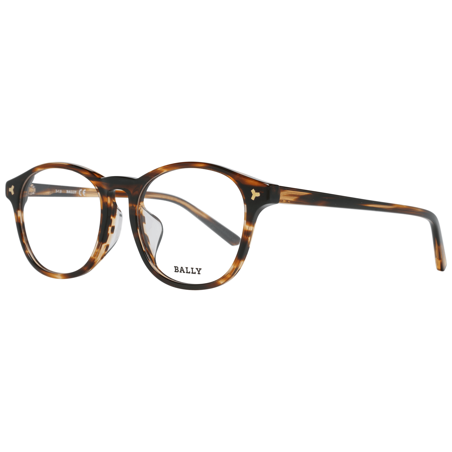 Bally Brown Acetate Frames for Timeless Elegance