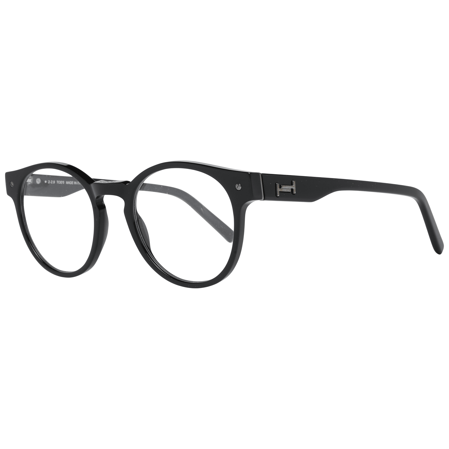 Tod's Black Acetate Optical Frames - Timeless Elegance Redefined