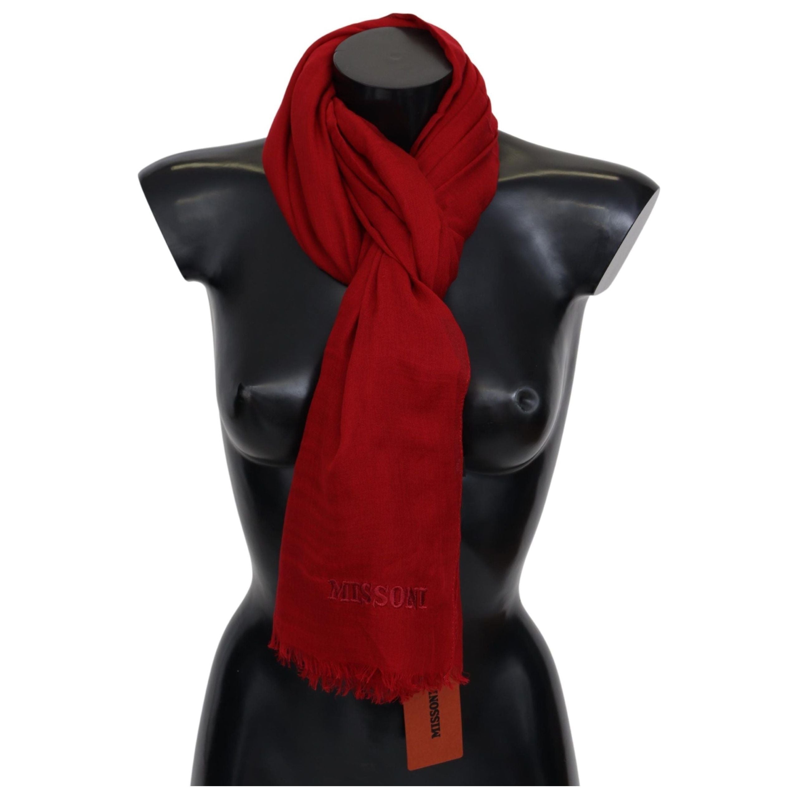 Missoni Multicolor Cashmere Patterned Scarf for Elegant Styling