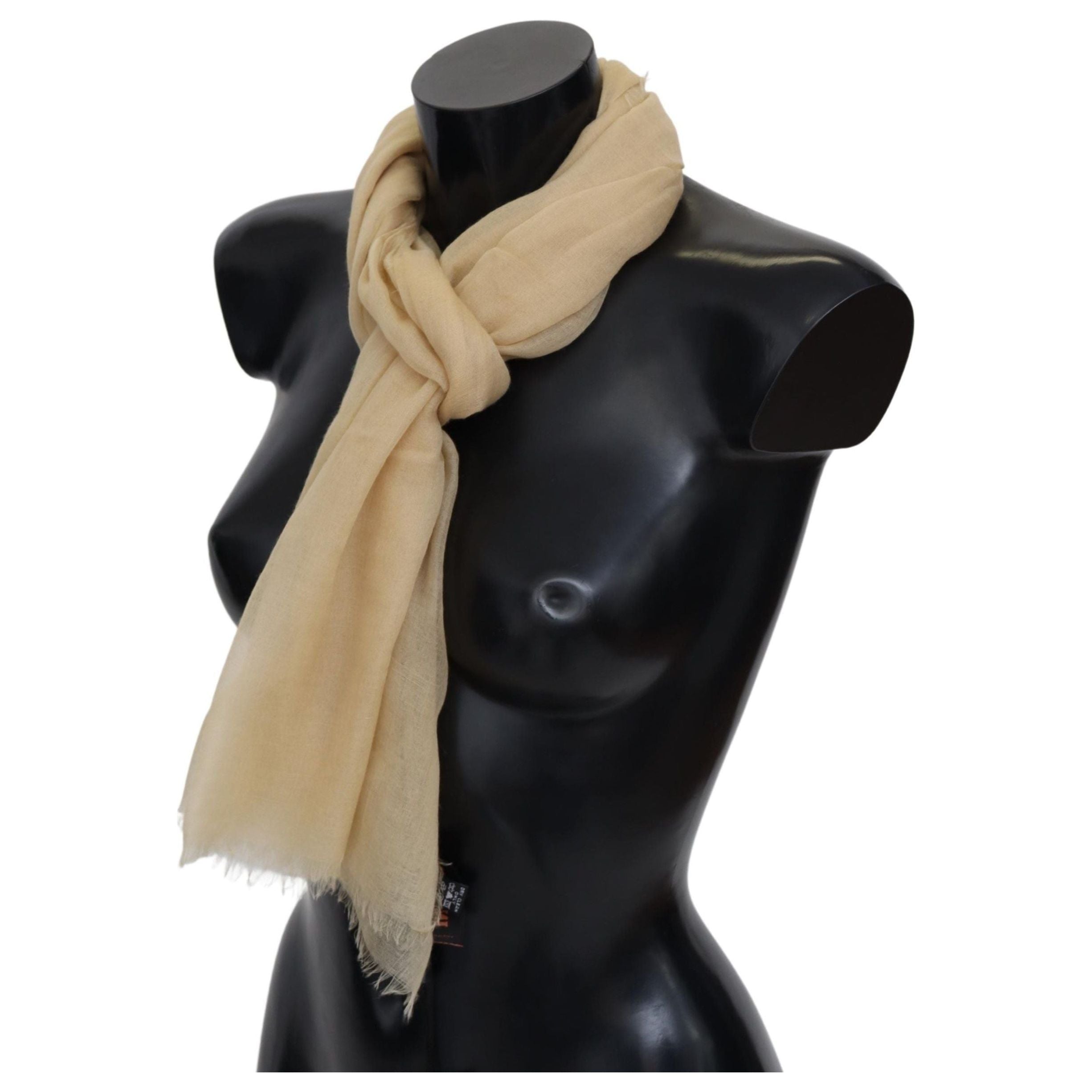 Missoni Beige Cashmere Scarf for Ultimate Luxury