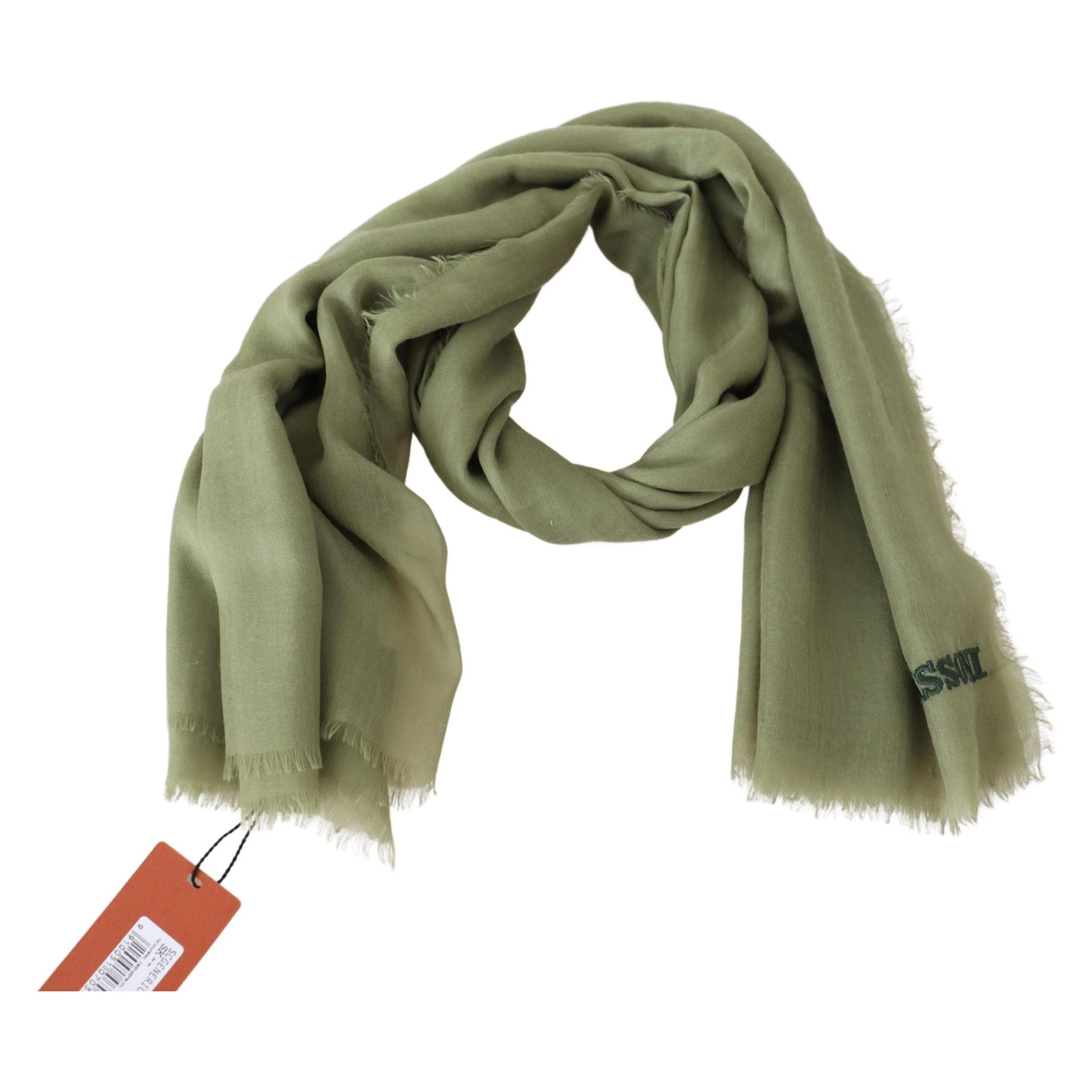 Missoni Multicoloured Cashmere Fringed Scarf for Timeless Luxury