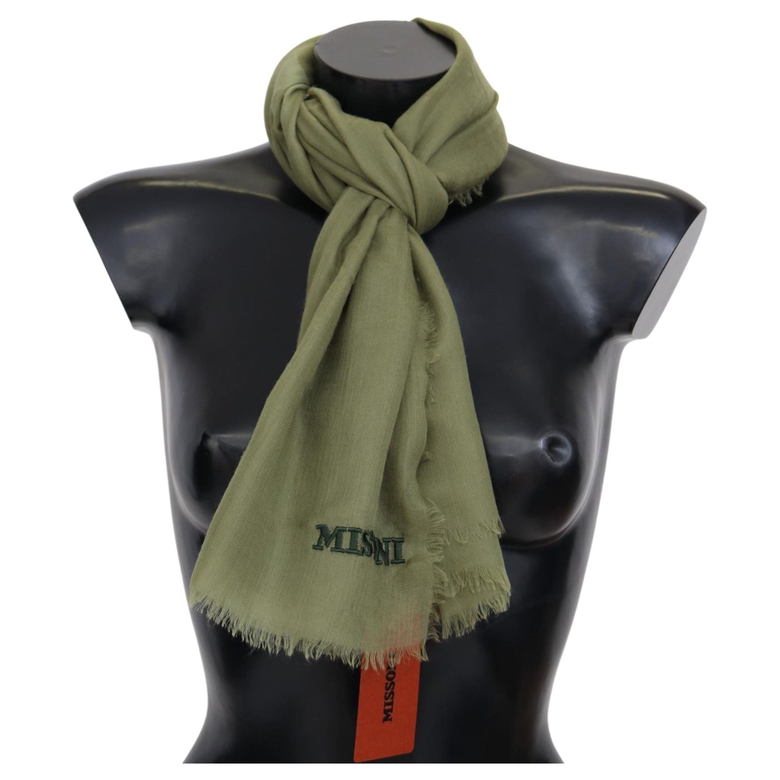 Missoni Multicoloured Cashmere Fringed Scarf for Timeless Luxury
