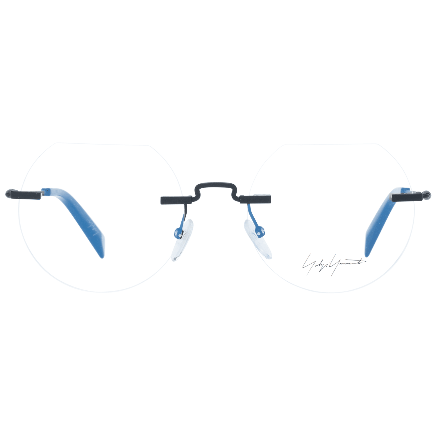 Yohji Yamamoto Black Metal Optical Frames for Timeless Elegance