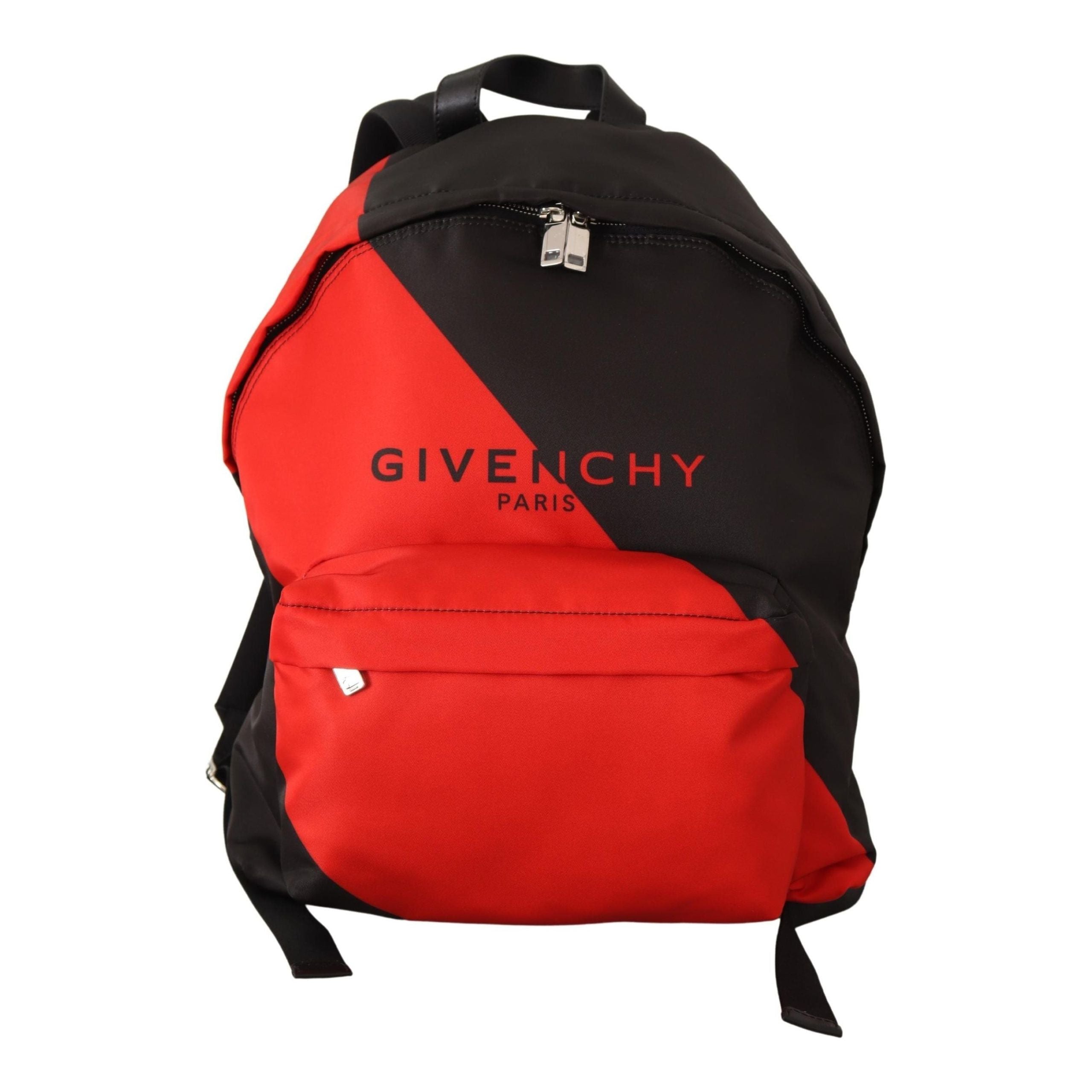 Givenchy Black Leather Sleek Urban Backpack