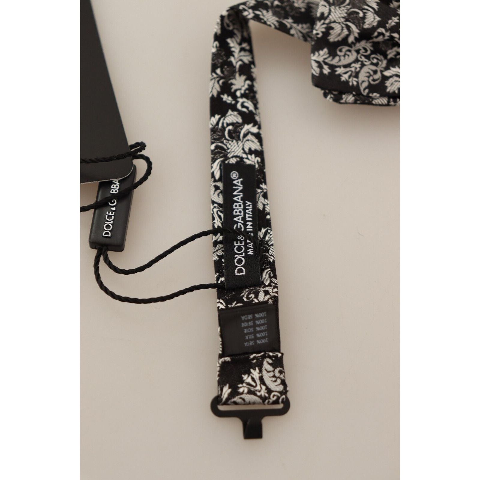 Dolce & Gabbana Multicolor Silk Bow Tie Luxe Accessory