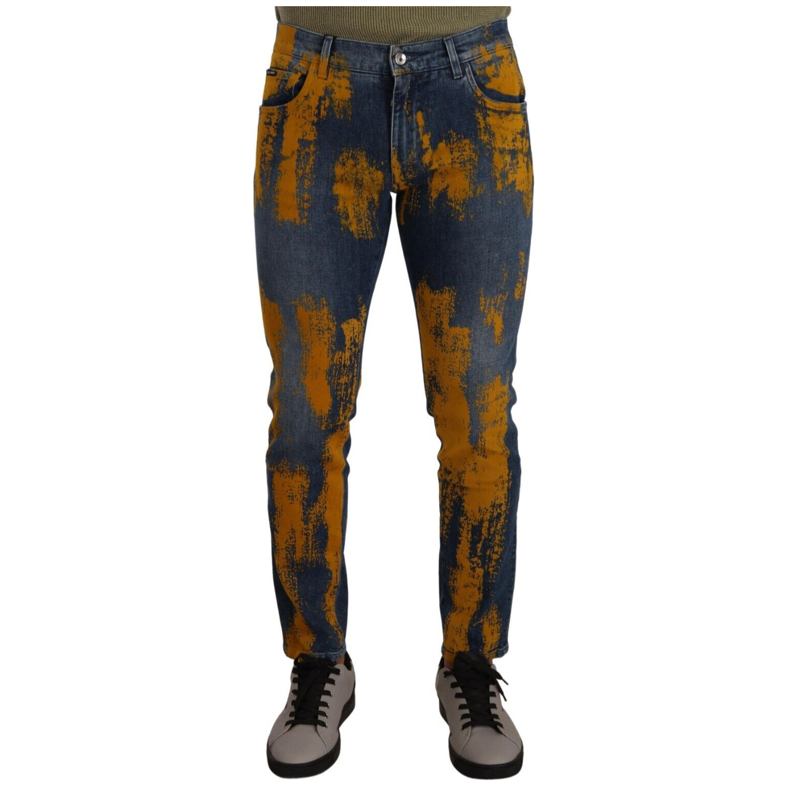 Dolce & Gabbana Blue Stretch Denim Jeans