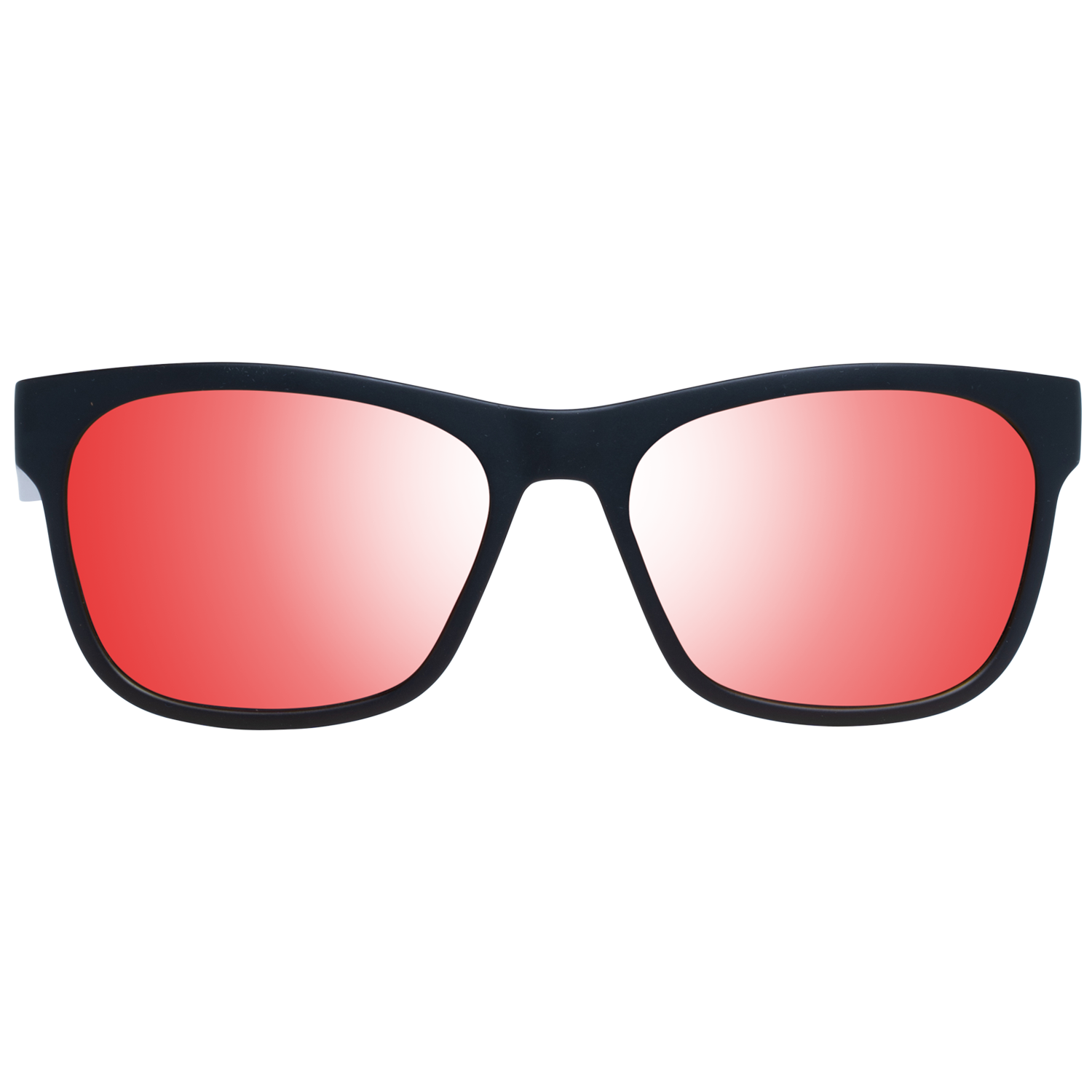 Spy Black Acetate Sunglasses with Mirrored Grey Lenses