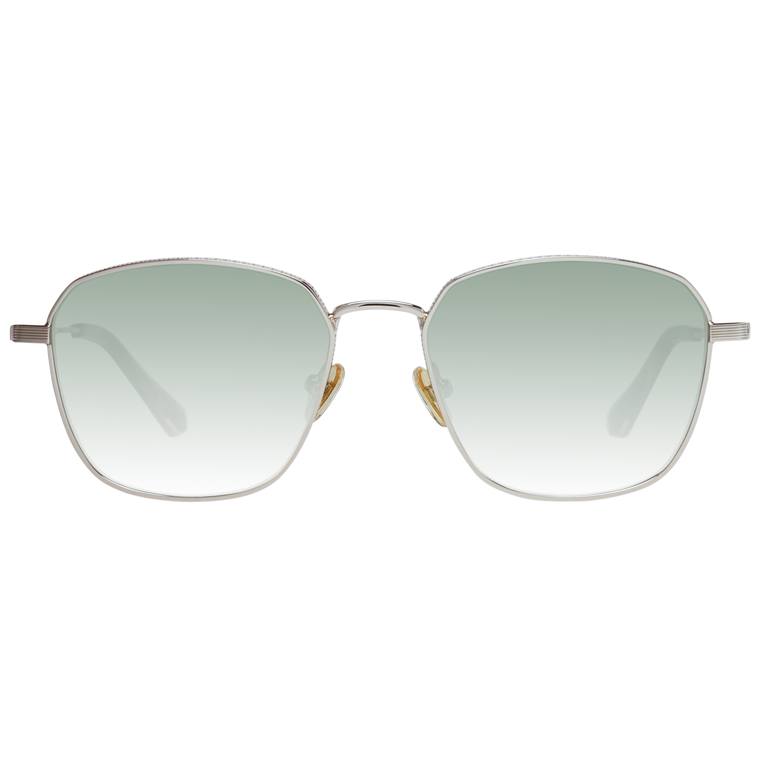 Ted Baker Gold Stainless Steel Sunglasses - Luxury Statement Accessory