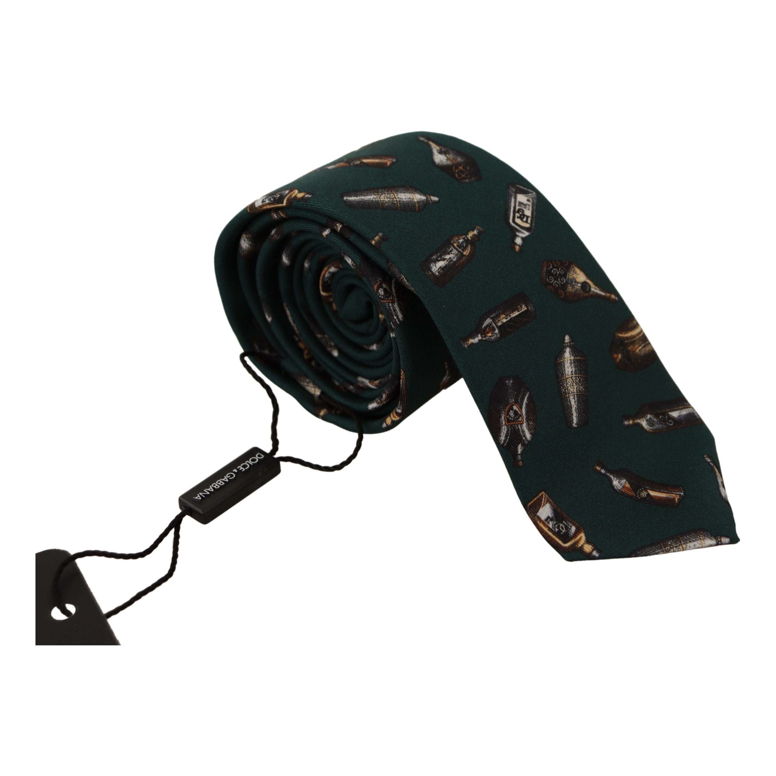Dolce & Gabbana Black Silk Designer Bow Tie Accessory