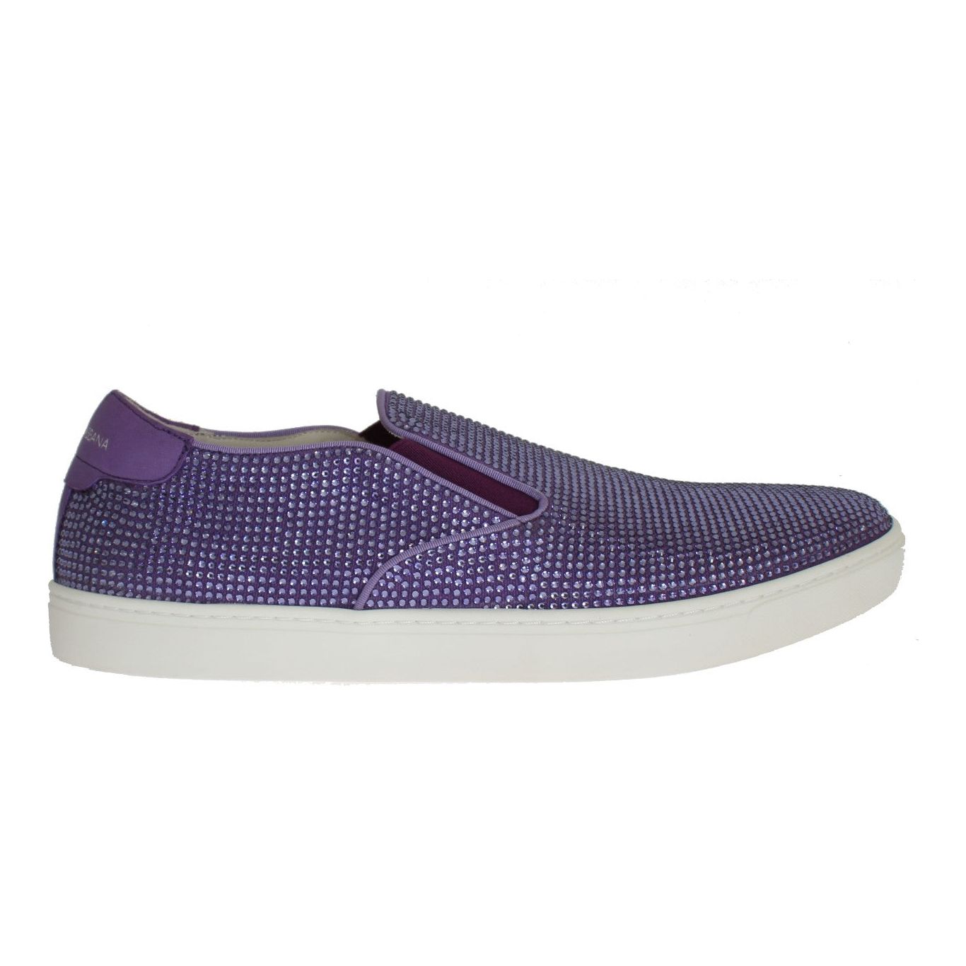 Dolce & Gabbana Purple Canvas Fashion Sneakers
