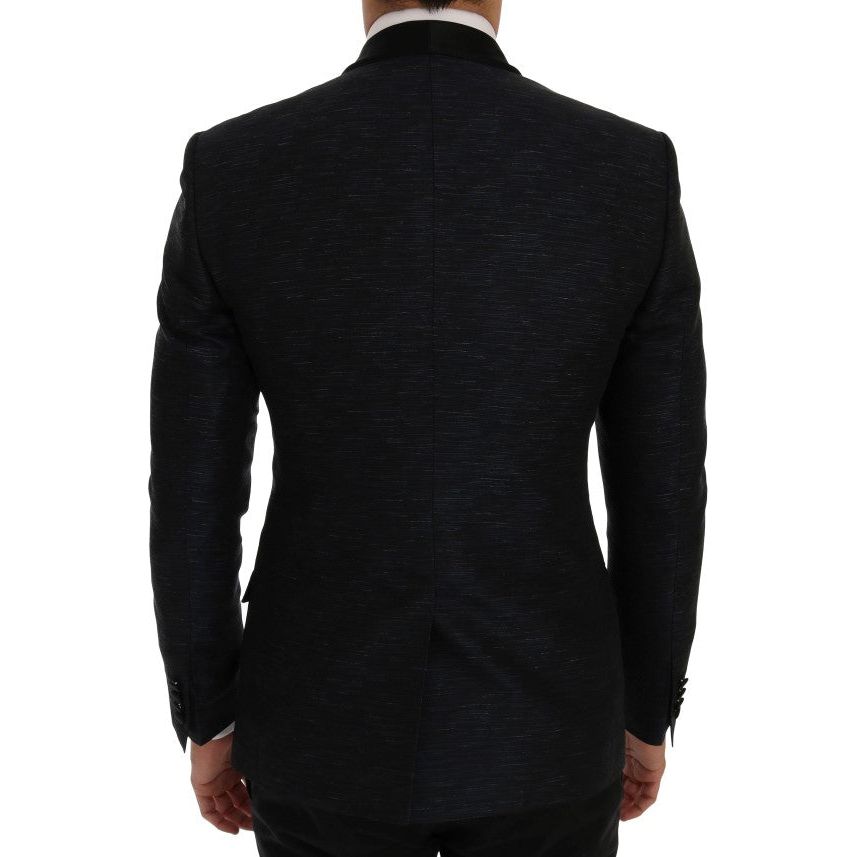 Dolce & Gabbana Blue Wool Suit Ensemble