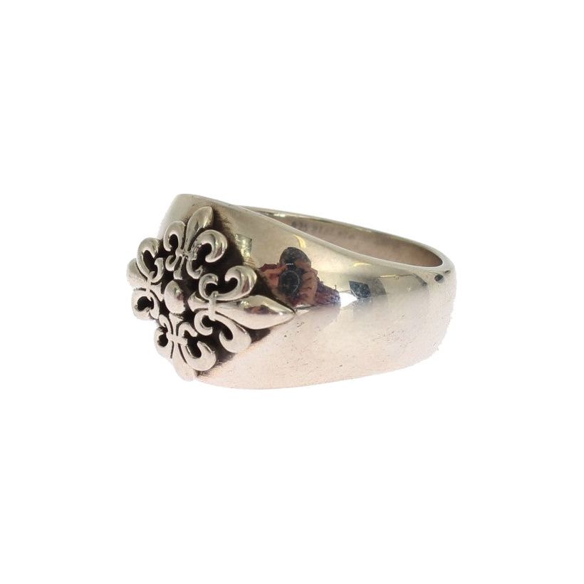 Nialaya Silver 925 Sterling Statement Ring for Distinct Style