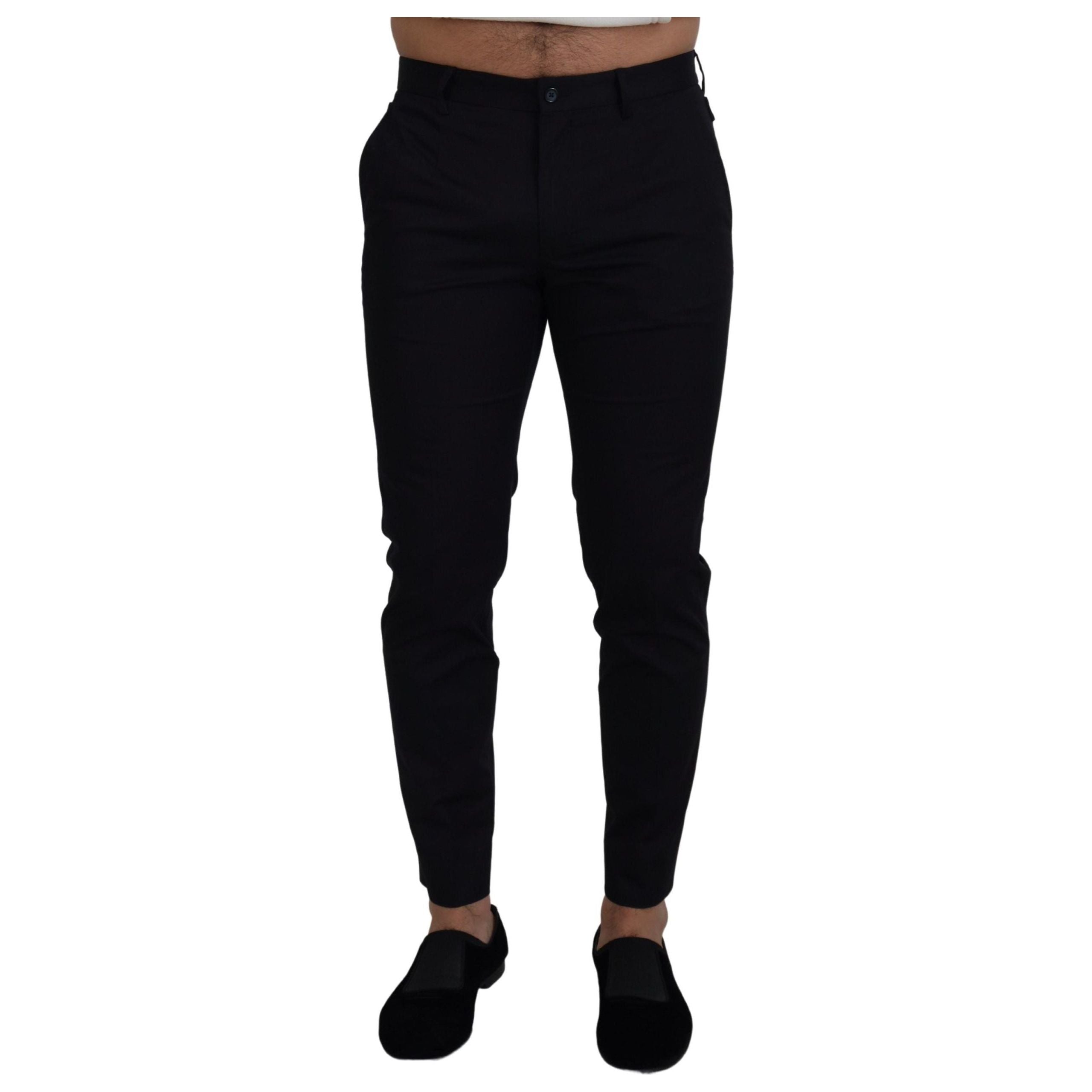 Dolce & Gabbana Elegant Slim Fit Chinos Dress Pants Luxe