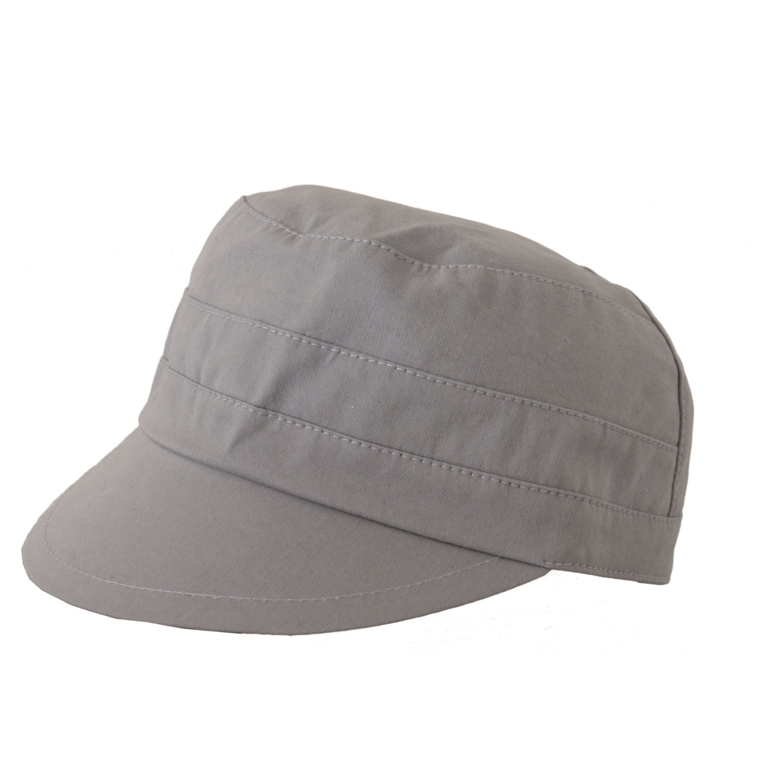 Dolce & Gabbana Gray Cotton Newsboy Cap Classic Accessory