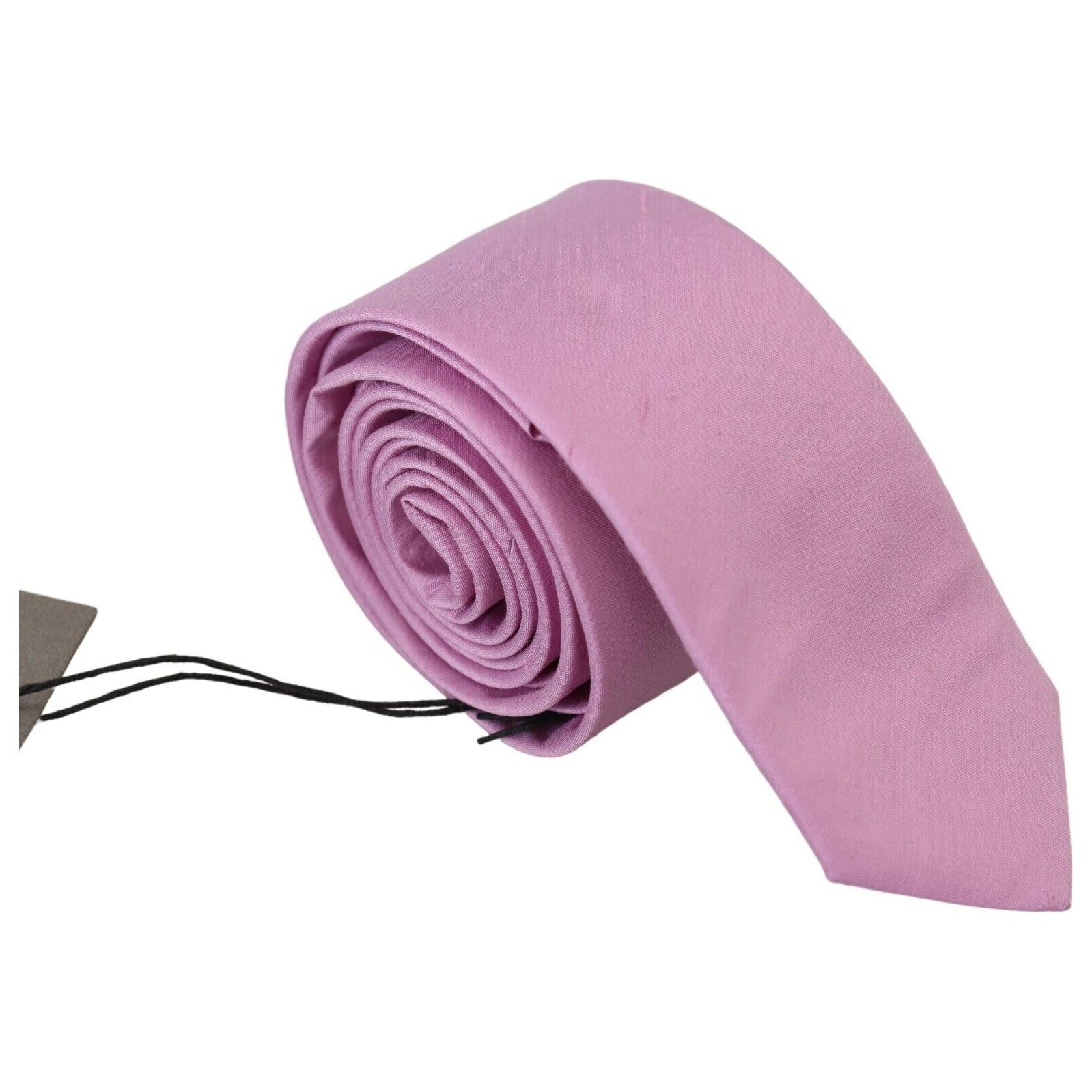 Daniele Alessandrini Pink Silk Tie