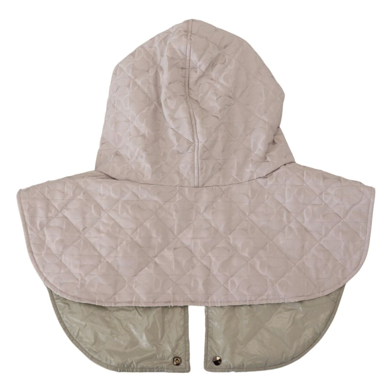 Dolce & Gabbana White Nylon Whole Head Wrap Hat