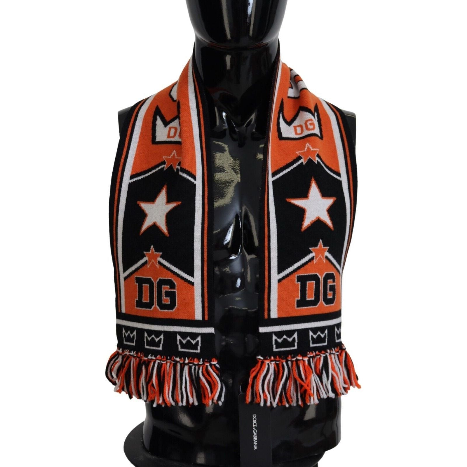 Dolce & Gabbana Multicolor Wool-Cashmere Scarf