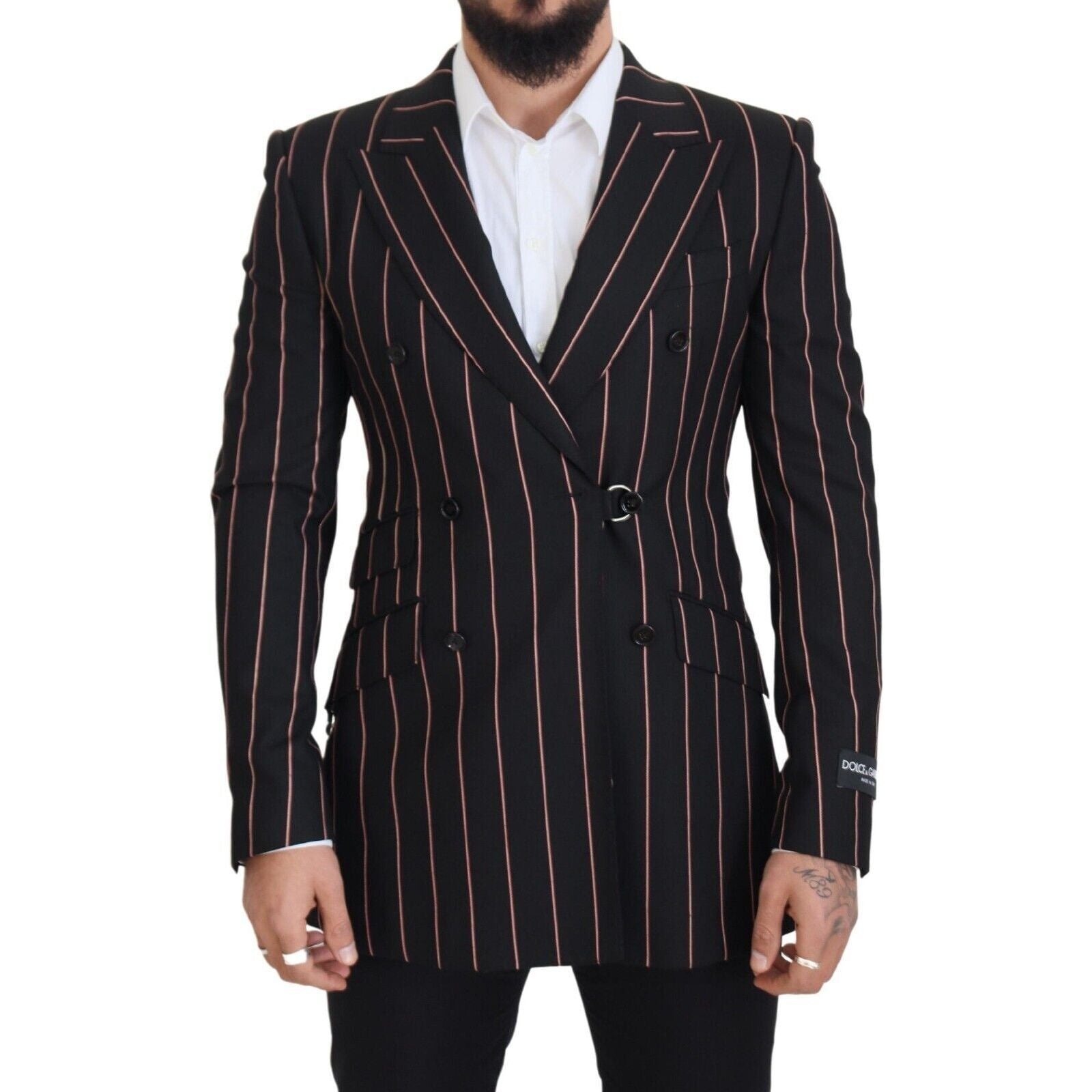Dolce & Gabbana Black Wool Blazer