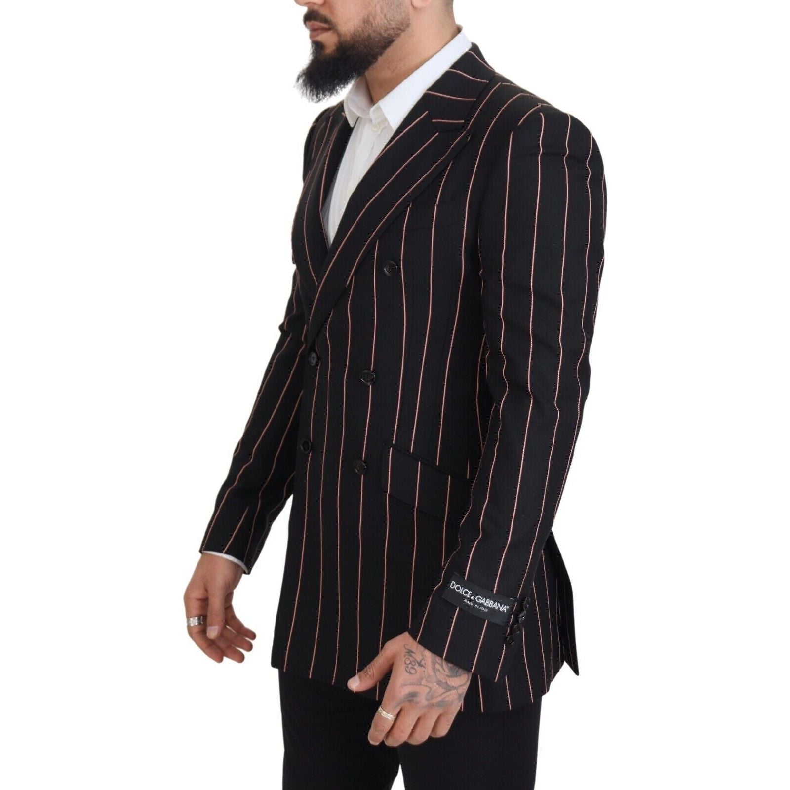 Dolce & Gabbana Black Wool Blazer