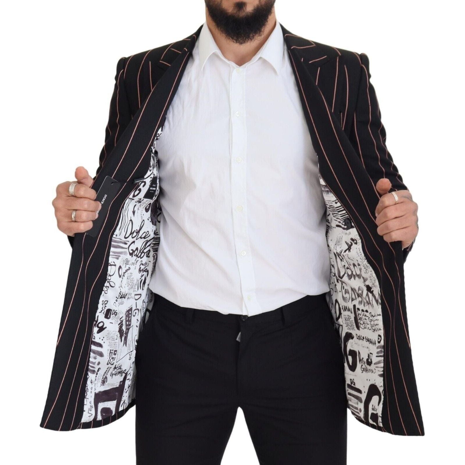 Dolce & Gabbana Black Wool Blazer