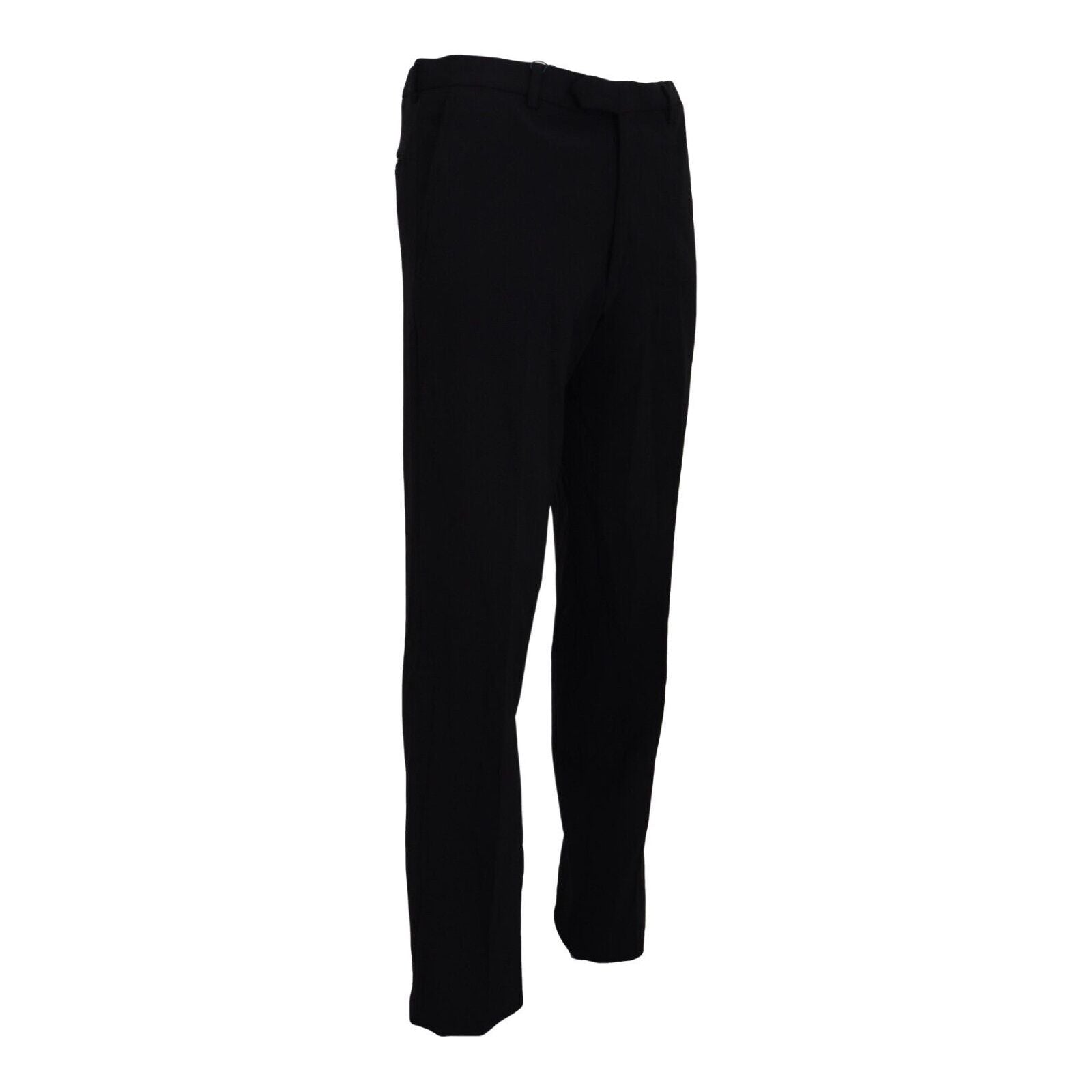 BENCIVENGA Black Wool MainLine Trousers for Timeless Style