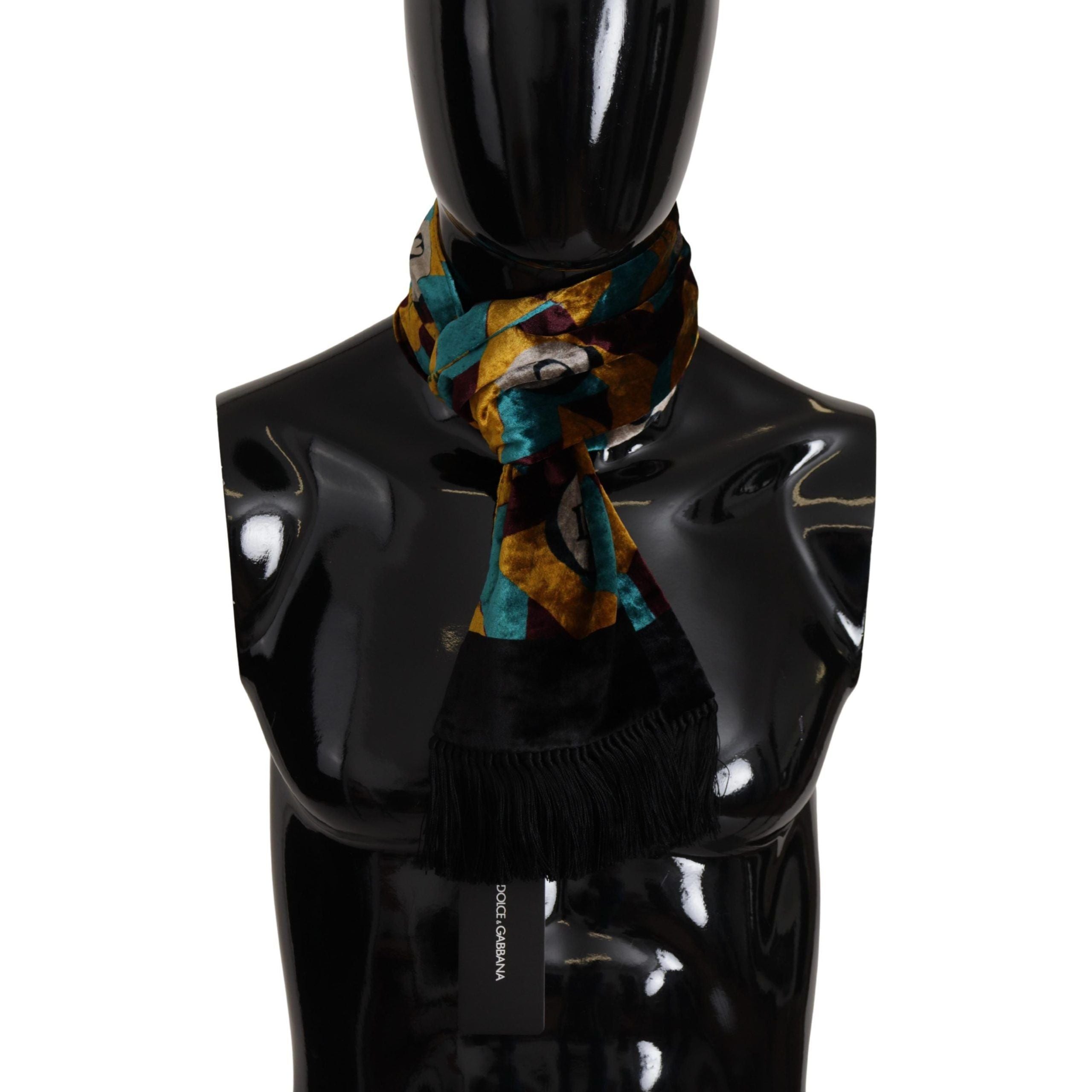 Dolce & Gabbana Multicolor Silk Blend Scarf