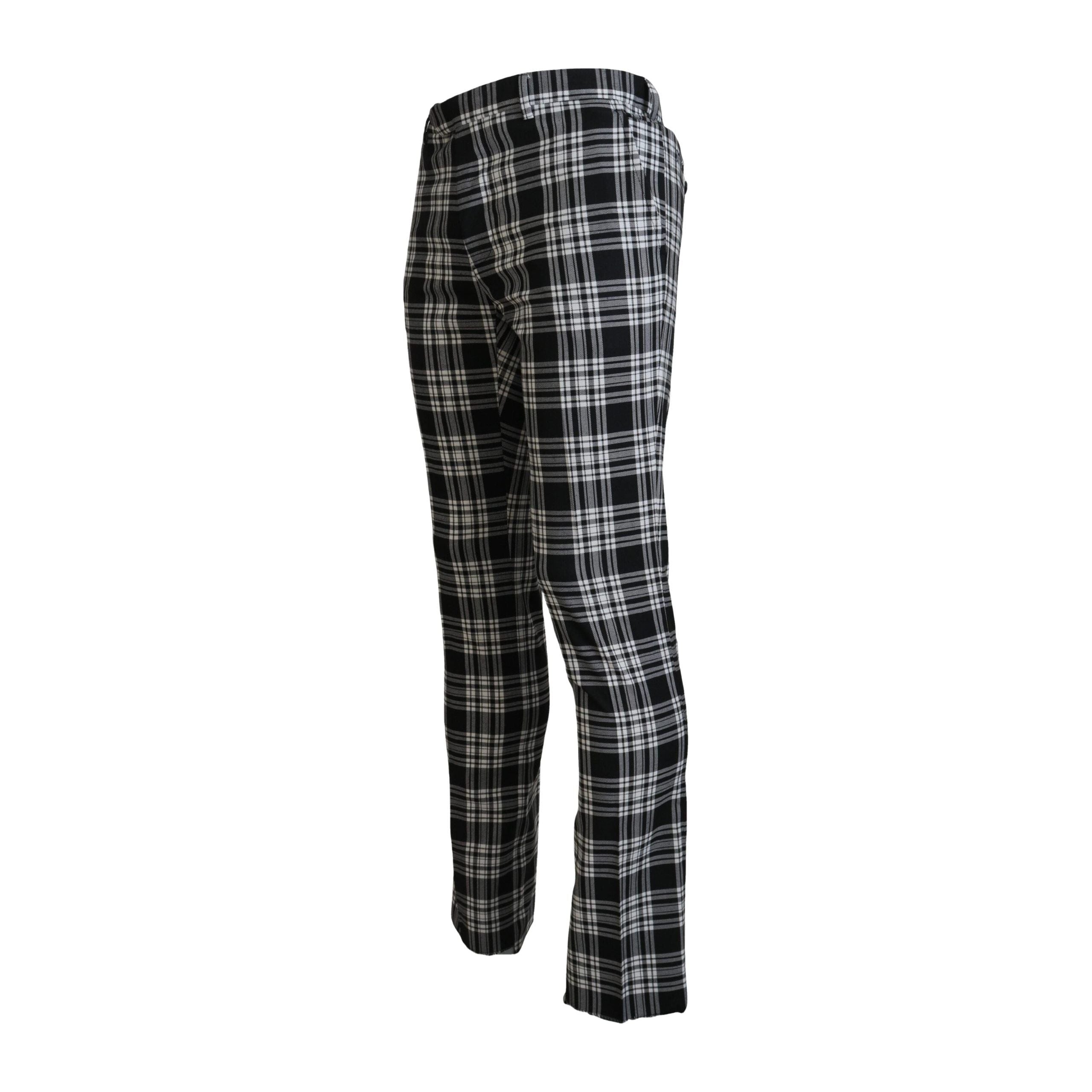 BENCIVENGA Black Pure Cotton Pants for Sophistication