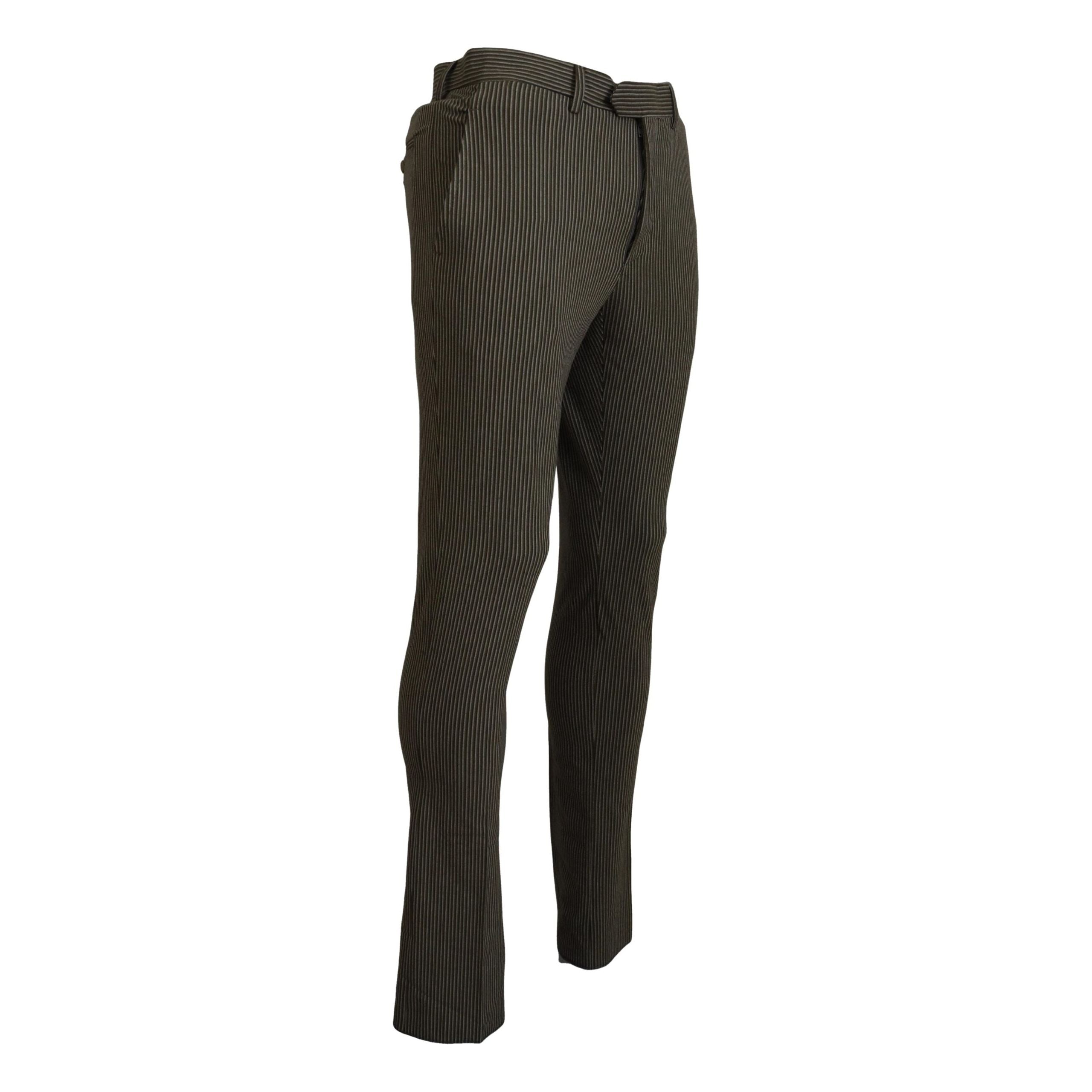 BENCIVENGA Multicolor Pure Cotton Trousers Luxury