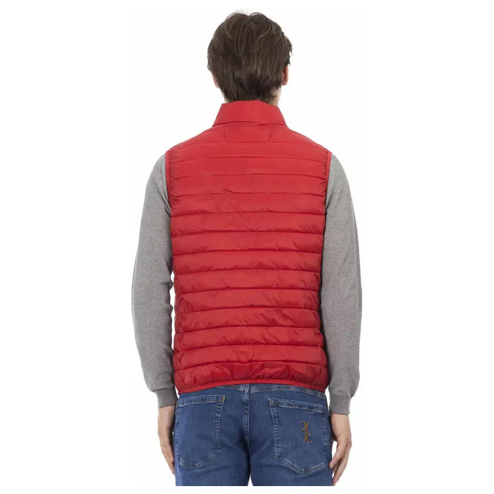 Ciesse Outdoor Red Cotton Sleeveless Jacket for Effortless Style