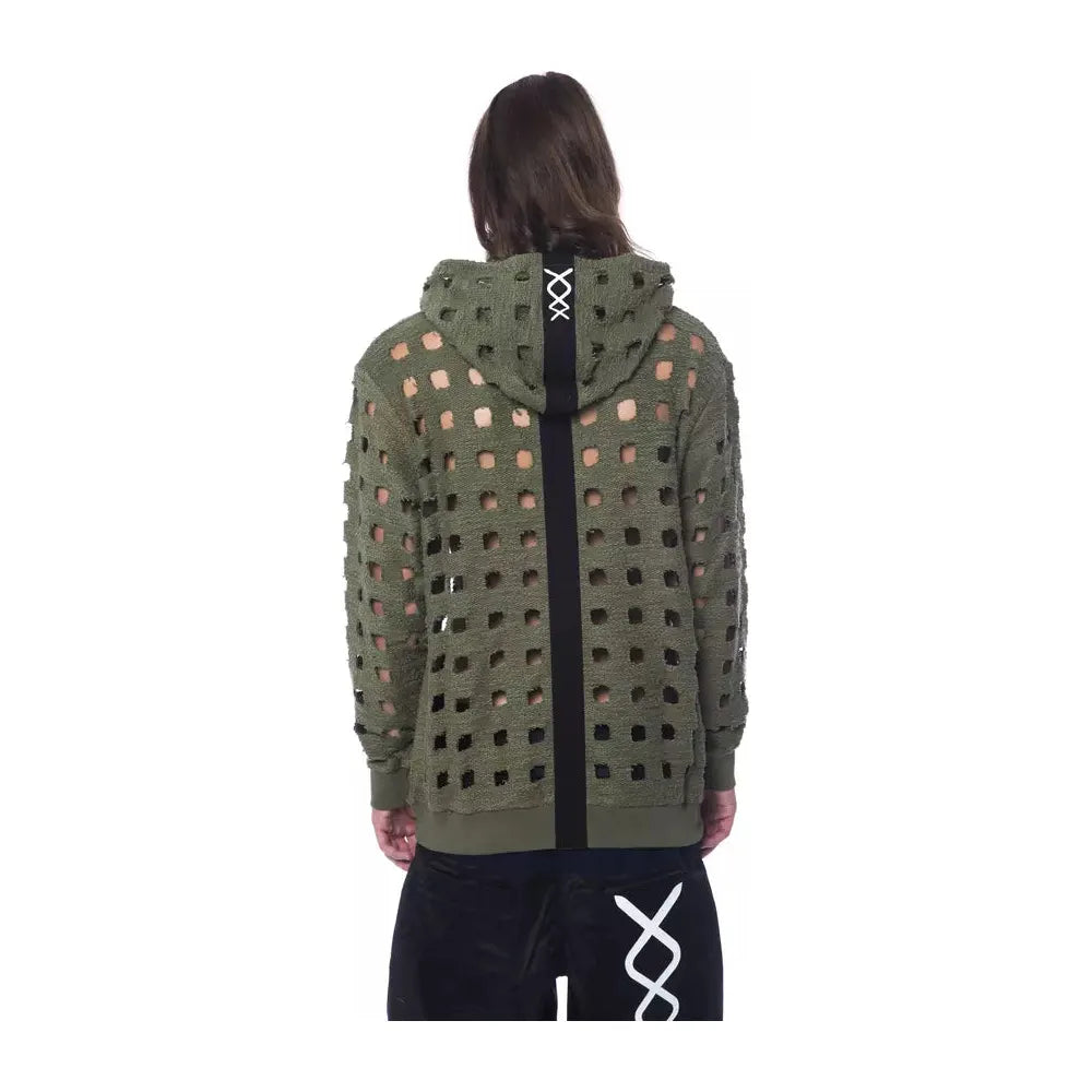 Nicolo Tonetto Army Cotton Sweater for Effortless Elegance