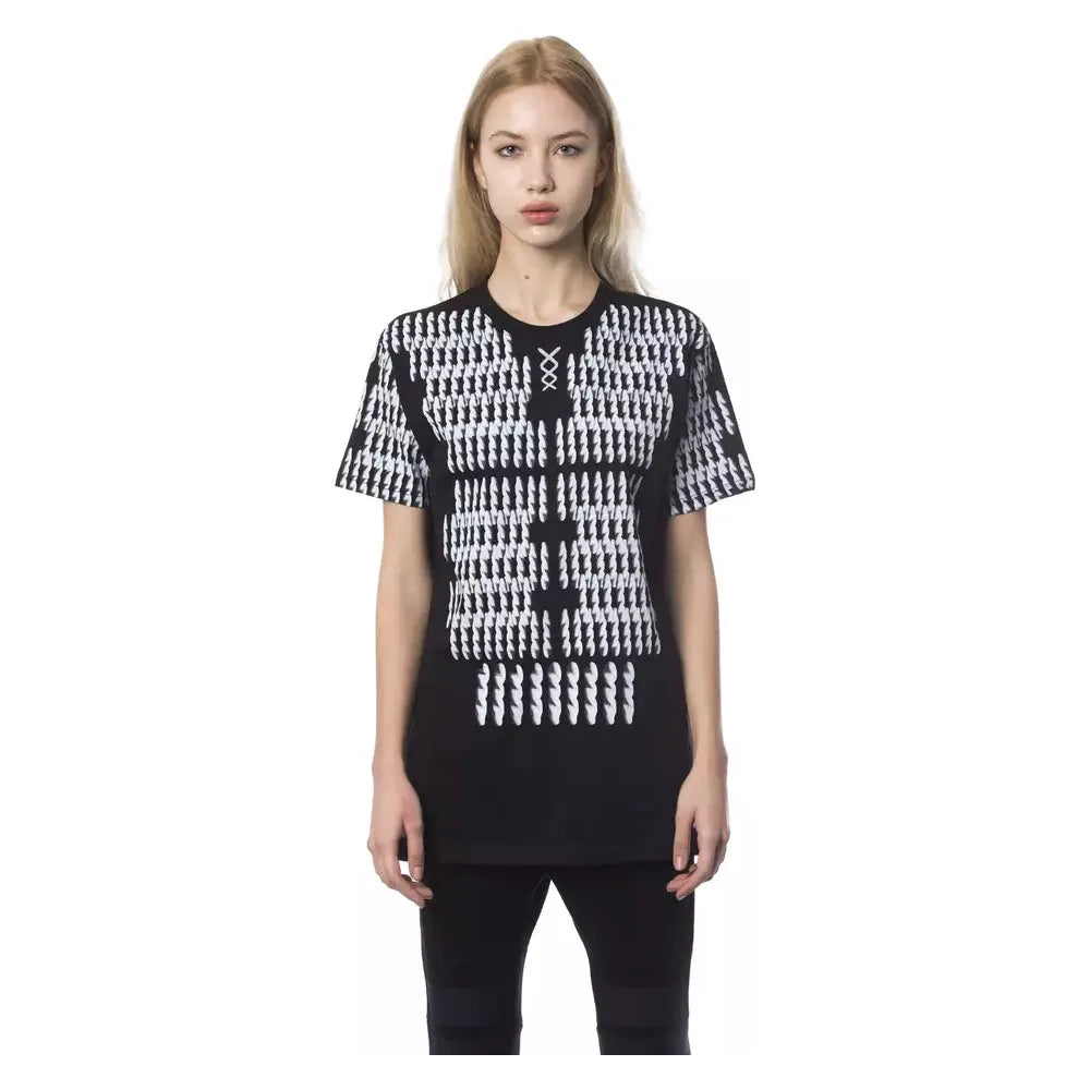 Nicolo Tonetto Black Cotton T-Shirt for Contemporary Elegance