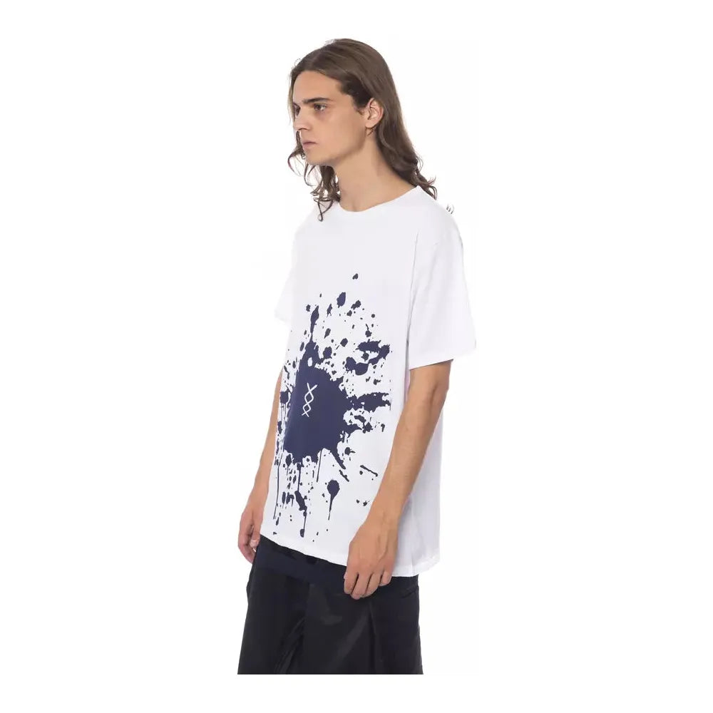 Nicolo Tonetto White Cotton T-Shirt for Effortless Elegance