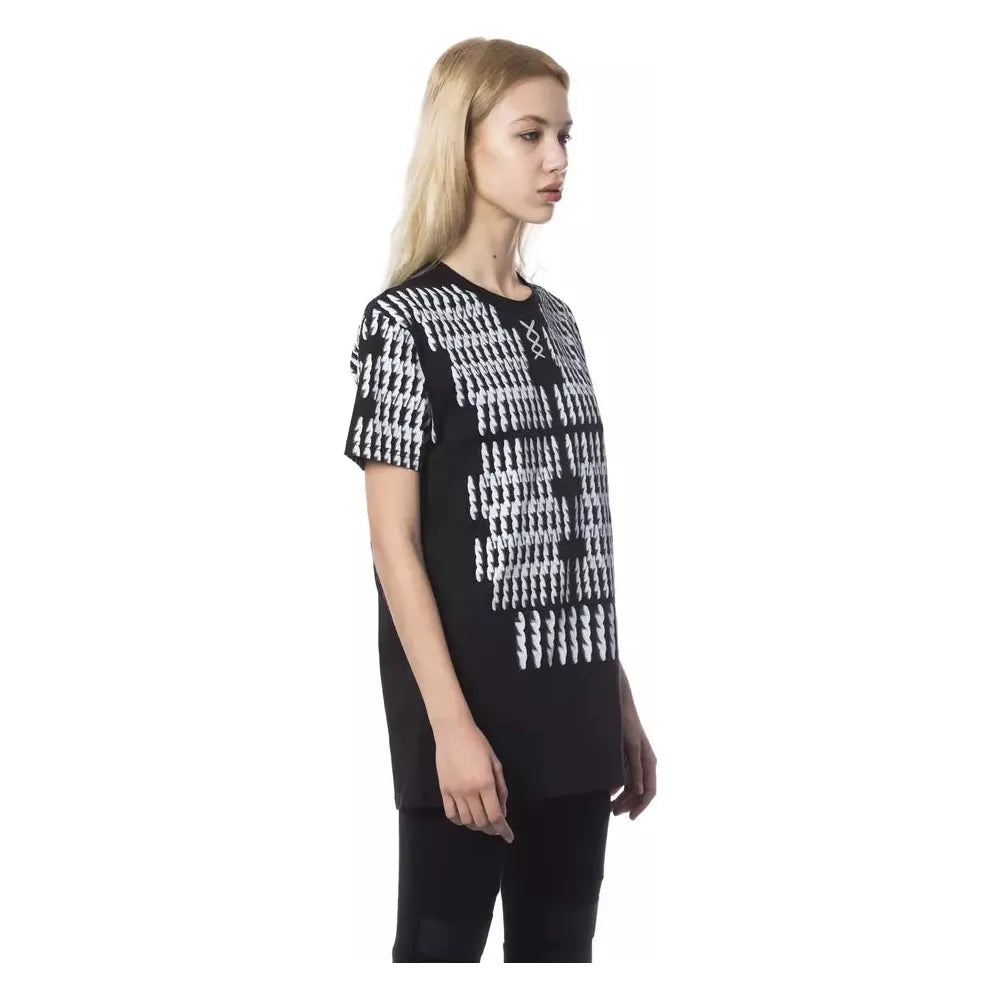 Nicolo Tonetto Black Cotton T-Shirt for Contemporary Elegance