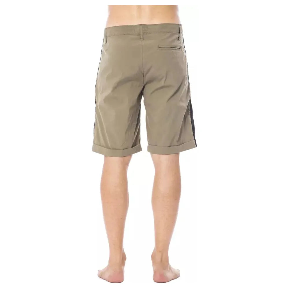 Verri Army Cotton Casual Shorts for Elevated Style