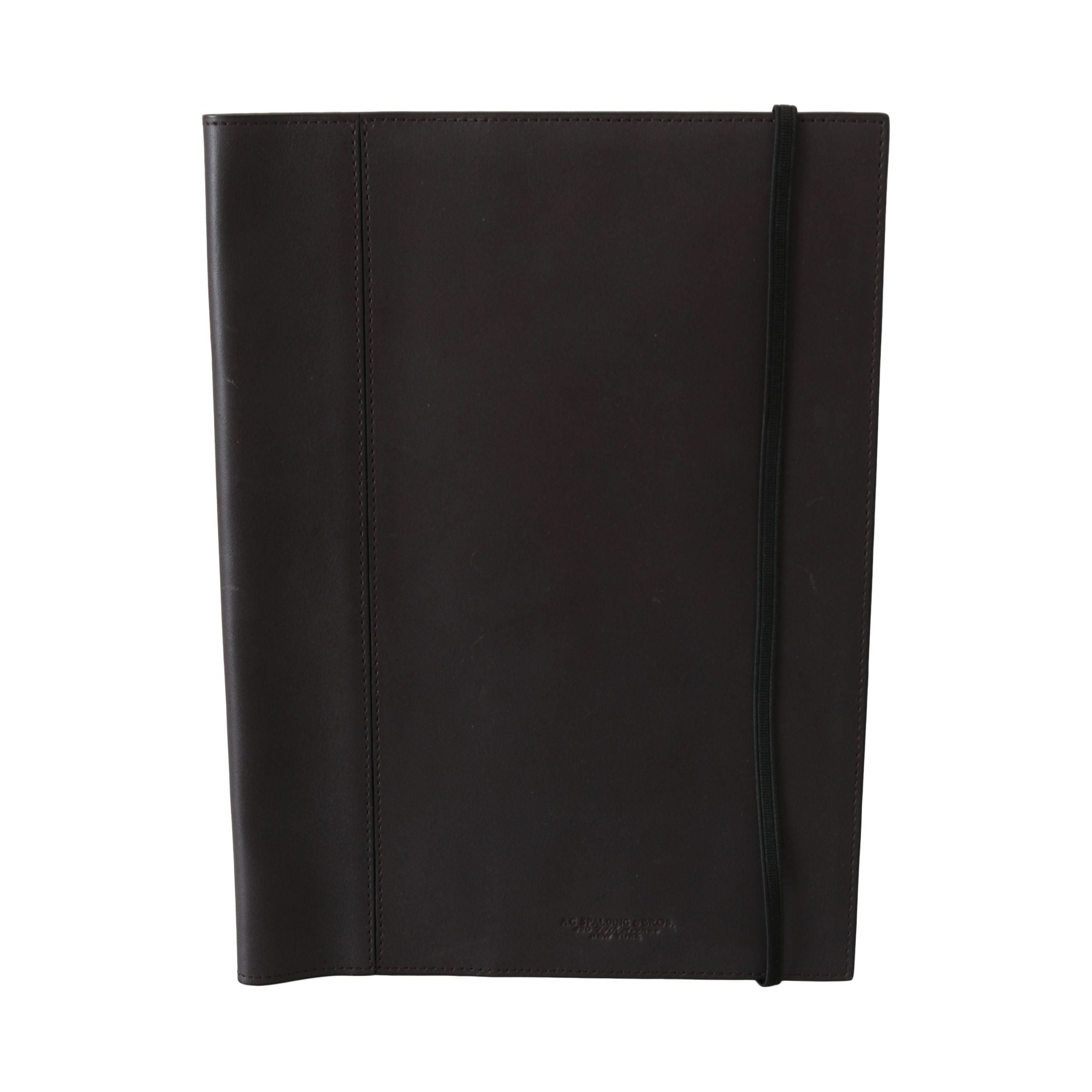 A.G. Spalding & Bros Black Leather Passport Wallet