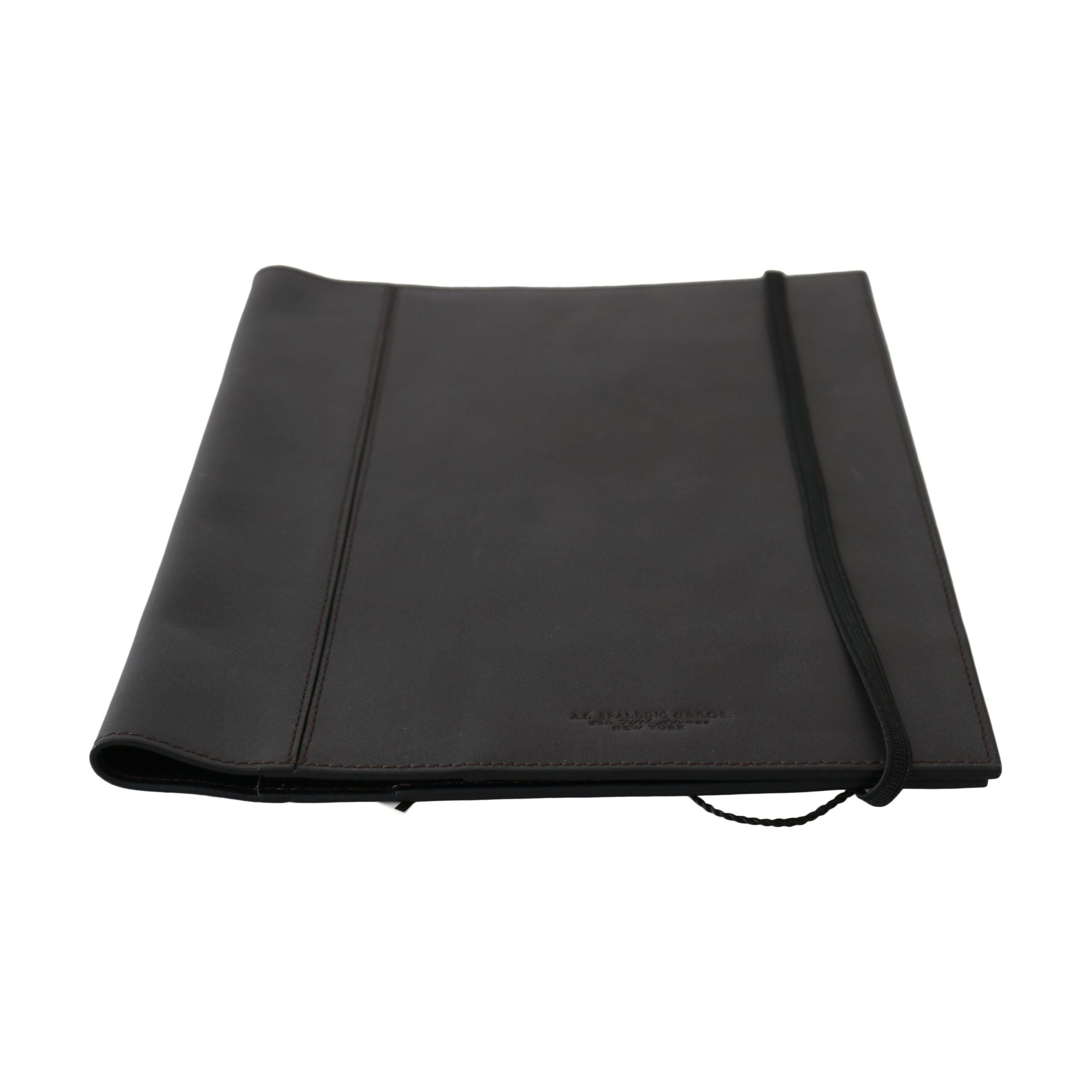 A.G. Spalding & Bros Black Leather Passport Wallet
