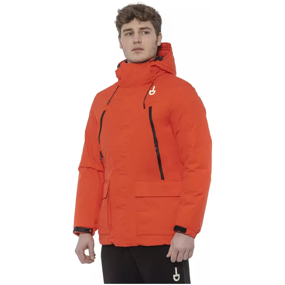 Tond Red Wool Jacket - Sophisticated Outerwear Statement Piece