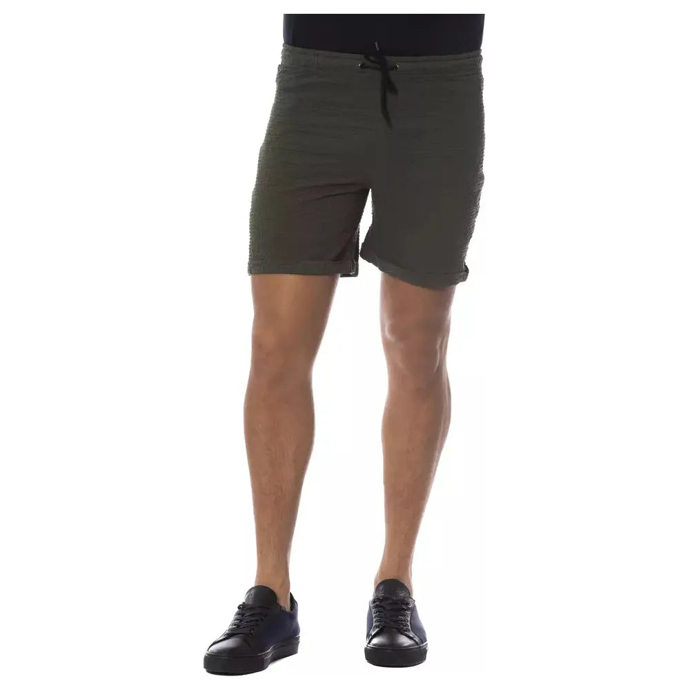 Verri Army Cotton Casual Short for Elevated Everyday Style