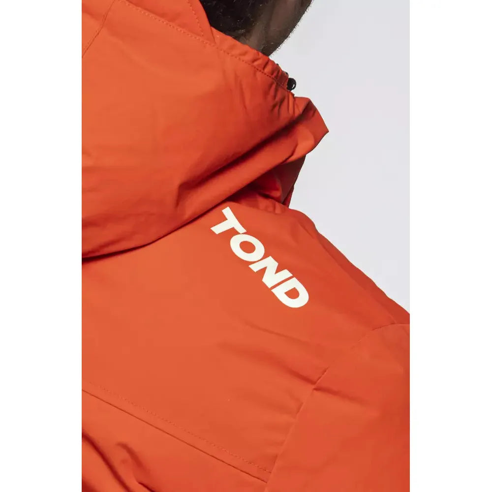 Tond Red Wool Jacket - Sophisticated Outerwear Statement Piece