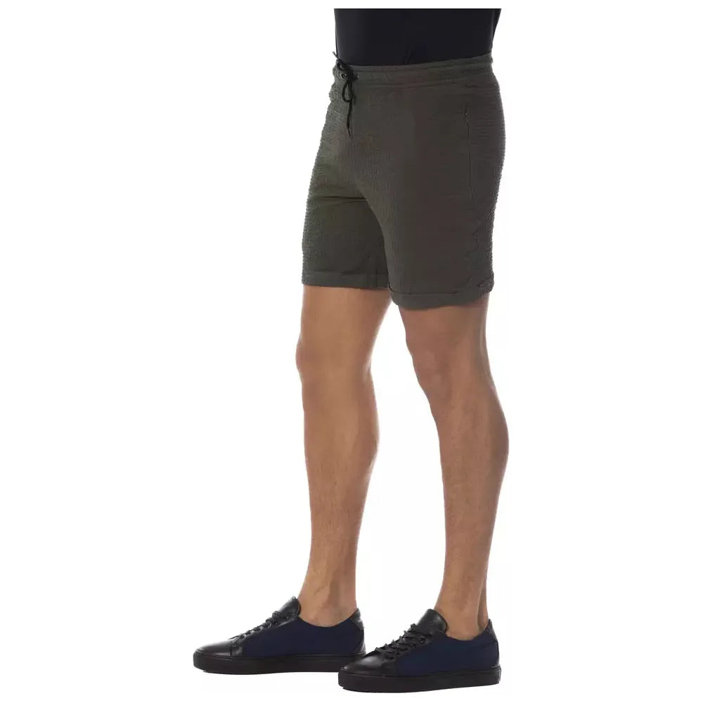 Verri Army Cotton Casual Short for Elevated Everyday Style